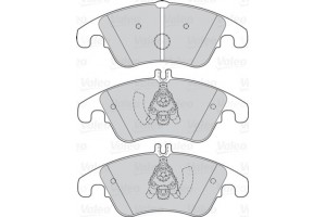 Valeo Σετ τακάκια, Δισκόφρενα - 302160