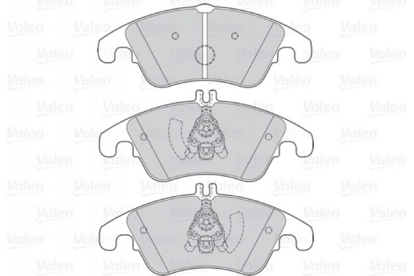 Valeo Σετ τακάκια, Δισκόφρενα - 302160