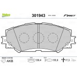 Valeo Σετ τακάκια, Δισκόφρενα - 301943