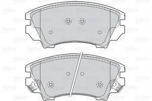 Valeo Σετ τακάκια, Δισκόφρενα - 302117