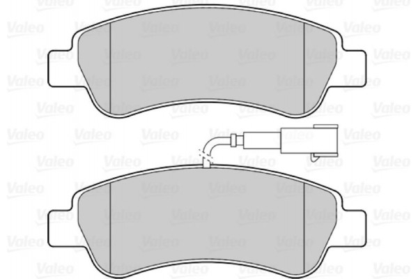Valeo Σετ τακάκια, Δισκόφρενα - 302223
