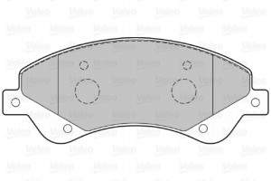 Valeo Σετ τακάκια, Δισκόφρενα - 301818