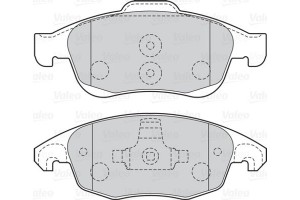 Valeo Σετ τακάκια, Δισκόφρενα - 301997