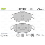 Valeo Σετ τακάκια, Δισκόφρενα - 301997