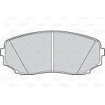 Valeo Σετ τακάκια, Δισκόφρενα - 302149