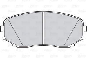 Valeo Σετ τακάκια, Δισκόφρενα - 302149