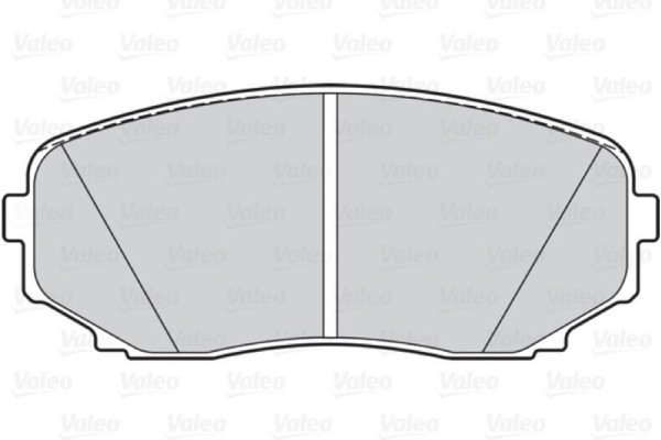 Valeo Σετ τακάκια, Δισκόφρενα - 302149