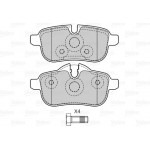 Valeo Σετ τακάκια, Δισκόφρενα - 601534