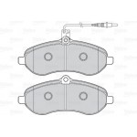 Valeo Σετ τακάκια, Δισκόφρενα - 302078