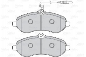 Valeo Σετ τακάκια, Δισκόφρενα - 302078