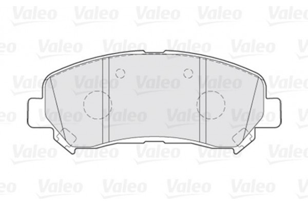 Valeo Σετ τακάκια, Δισκόφρενα - 301067