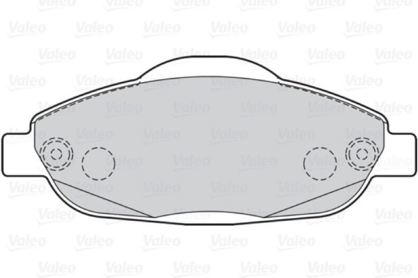 Valeo Σετ τακάκια, Δισκόφρενα - 302215