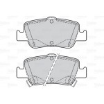 Valeo Σετ τακάκια, Δισκόφρενα - 302156