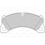 Valeo Σετ τακάκια, Δισκόφρενα - 302296