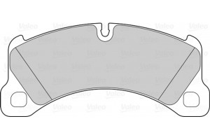 Valeo Σετ τακάκια, Δισκόφρενα - 302296