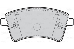 Valeo Σετ τακάκια, Δισκόφρενα - 302108