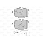 Valeo Σετ τακάκια, Δισκόφρενα - 601521