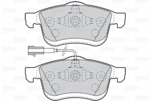 Valeo Σετ τακάκια, Δισκόφρενα - 302109