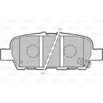Valeo Σετ τακάκια, Δισκόφρενα - 301148