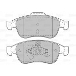 Valeo Σετ τακάκια, Δισκόφρενα - 601045