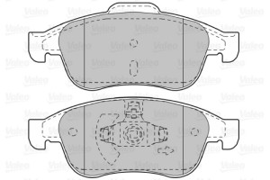 Valeo Σετ τακάκια, Δισκόφρενα - 601045