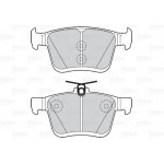 Valeo Σετ τακάκια, Δισκόφρενα - 302146