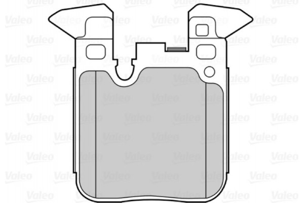Valeo Σετ τακάκια, Δισκόφρενα - 302266