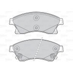 Valeo Σετ τακάκια, Δισκόφρενα - 302130