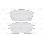 Valeo Σετ τακάκια, Δισκόφρενα - 301070