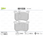 Valeo Σετ τακάκια, Δισκόφρενα - 601538