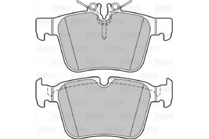 Valeo Σετ τακάκια, Δισκόφρενα - 601489