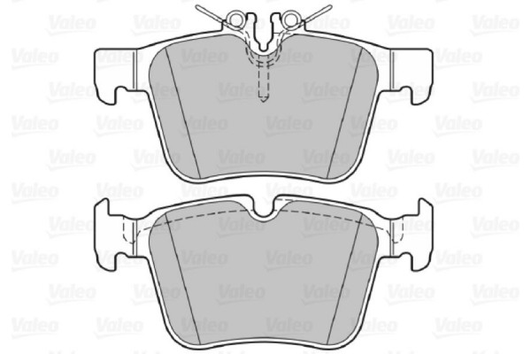 Valeo Σετ τακάκια, Δισκόφρενα - 601489 Valeo Σετ τακάκια, Δισκόφρενα - 601489