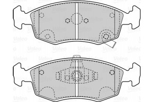 Valeo Σετ τακάκια, Δισκόφρενα - 601514