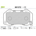 Valeo Σετ τακάκια, Δισκόφρενα - 601372