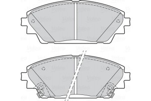 Valeo Σετ τακάκια, Δισκόφρενα - 302285