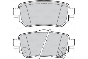 Valeo Σετ τακάκια, Δισκόφρενα - 302165