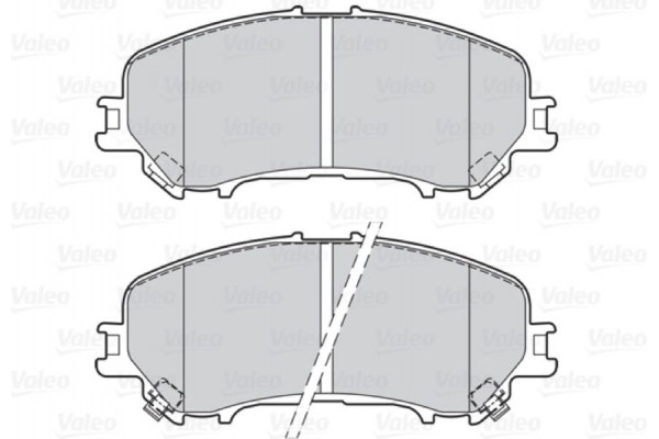 Valeo Σετ τακάκια, Δισκόφρενα - 302164 Valeo Σετ τακάκια, Δισκόφρενα - 302164