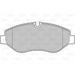 Valeo Σετ τακάκια, Δισκόφρενα - 301882