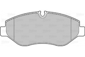 Valeo Σετ τακάκια, Δισκόφρενα - 301882