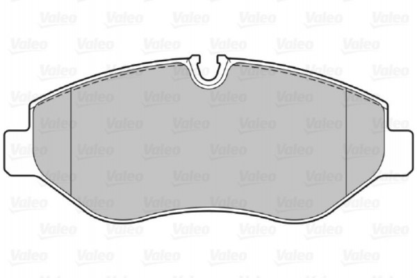 Valeo Σετ τακάκια, Δισκόφρενα - 301882