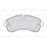 Valeo Σετ τακάκια, Δισκόφρενα - 301881