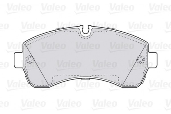 Valeo Σετ τακάκια, Δισκόφρενα - 301881