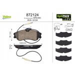 Valeo Σετ τακάκια, Δισκόφρενα - 872124