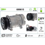 Valeo Συμπιεστής, συστ. Κλιματισμού - 699615