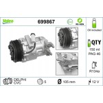 Valeo Συμπιεστής, συστ. Κλιματισμού - 699867