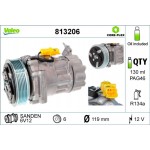 Valeo Συμπιεστής, συστ. Κλιματισμού - 813206
