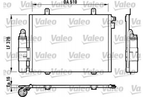 Valeo Συμπυκνωτής, σύστ. Κλιματισμού - 817171