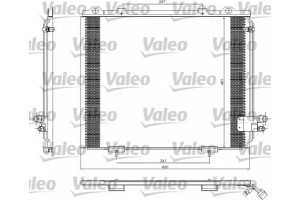Valeo Συμπυκνωτής, σύστ. Κλιματισμού - 817252