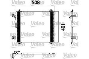 Valeo Συμπυκνωτής, σύστ. Κλιματισμού - 817570