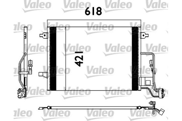 Valeo Συμπυκνωτής, σύστ. Κλιματισμού - 817679